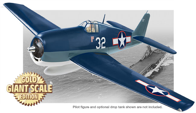 Top Flite Giant F6F Hellcat 55-61EP ARF